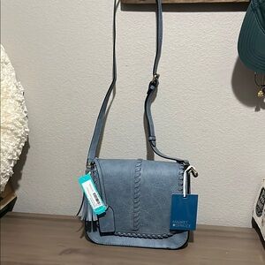 Market & Spruce Blue Crossbody Bag